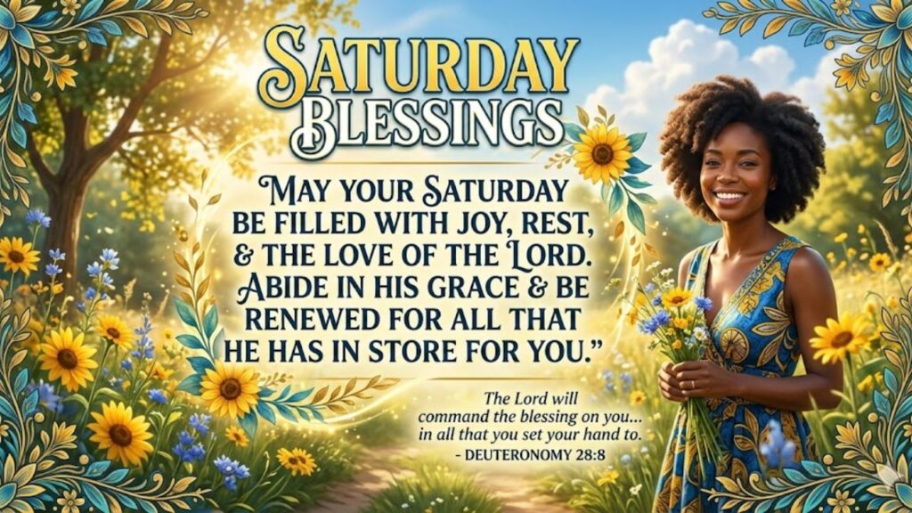 African American Saturday Blessings Quotes