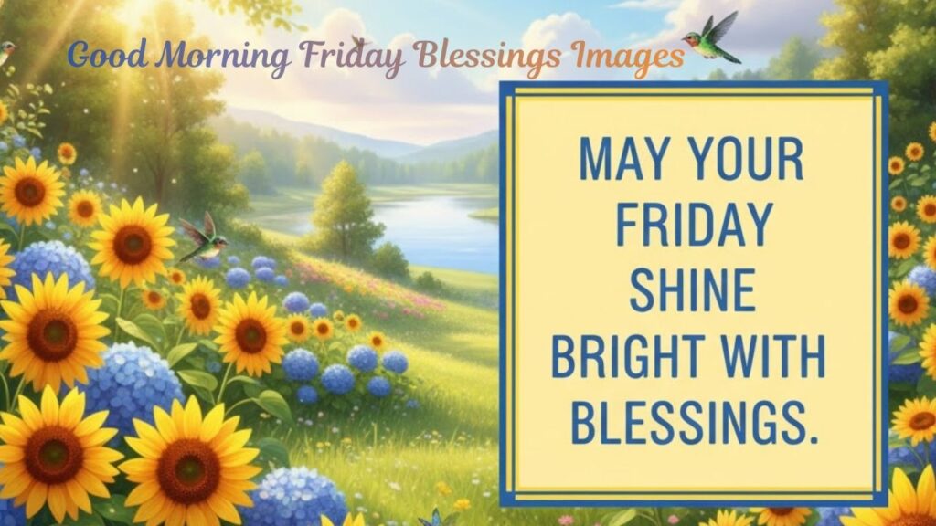Good Morning Friday Blessings Images