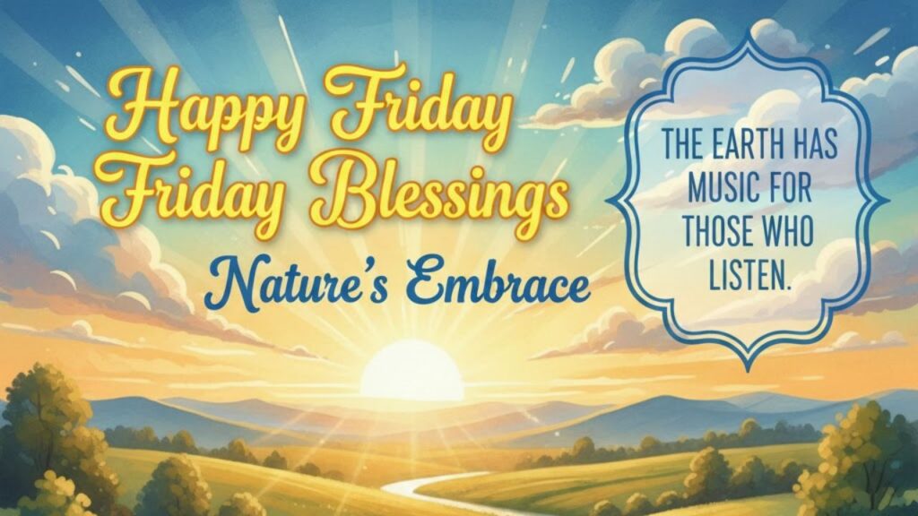 Happy Friday Blessings
