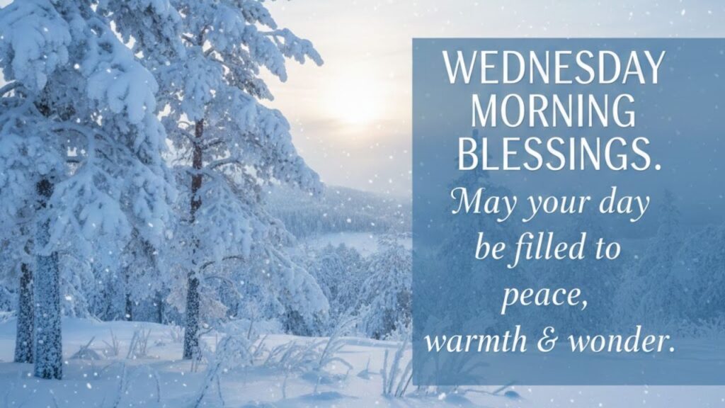 Happy Wednesday Morning Blessings
