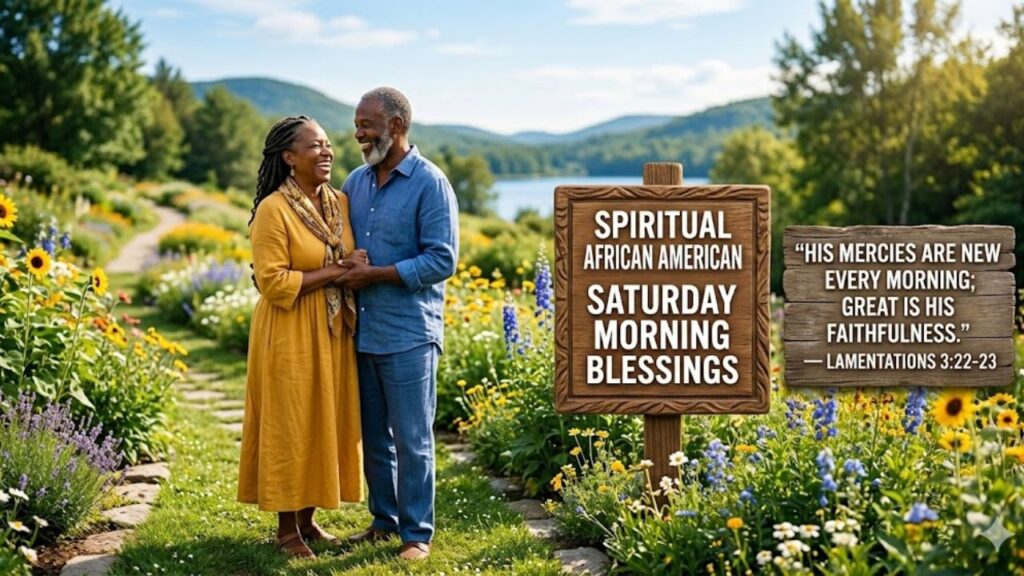 Spiritual African American Saturday Morning Blessings