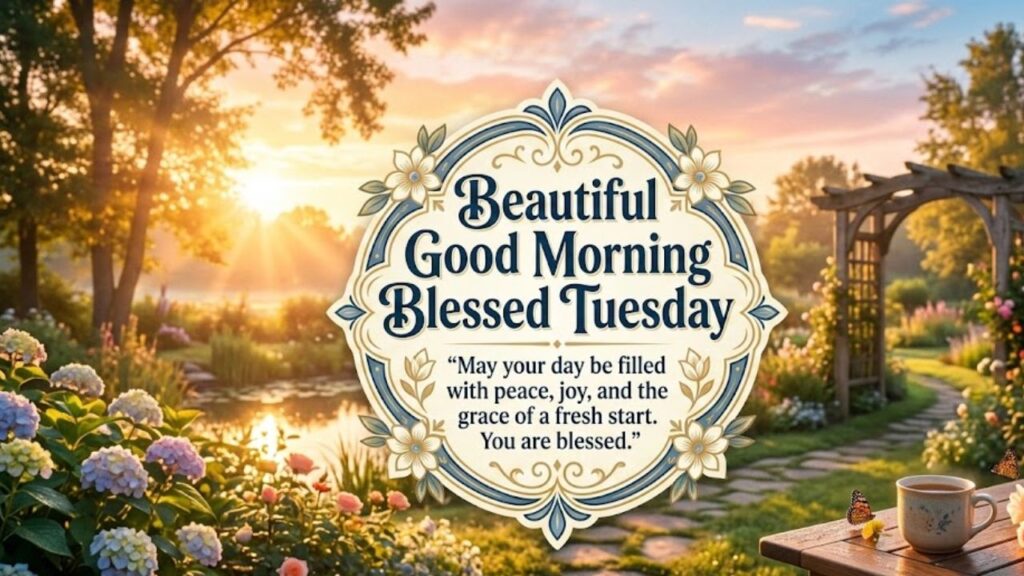 Beautiful Good Morning Blessed Tuesday