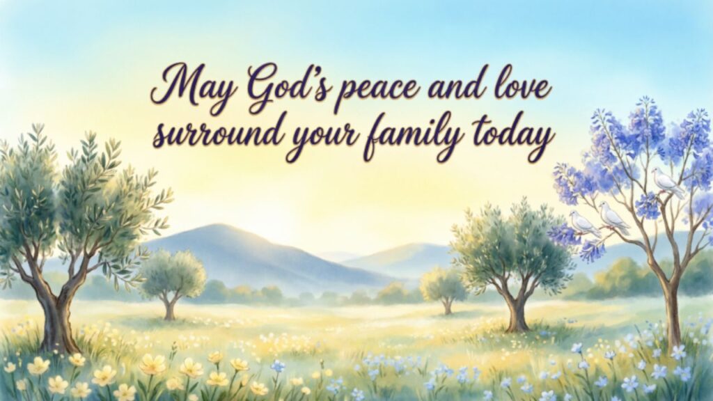 Good Morning Prayer for Family