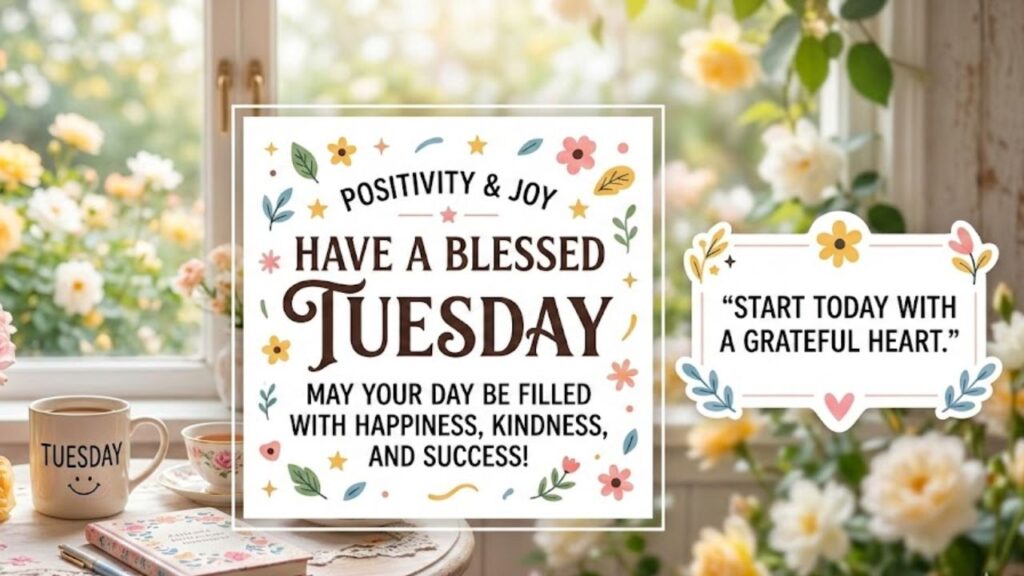 Positive Tuesday Blessings And Wishes