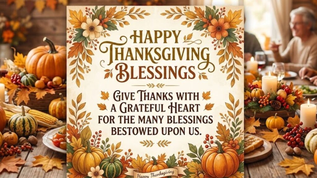 Thanksgiving Blessings Quotes