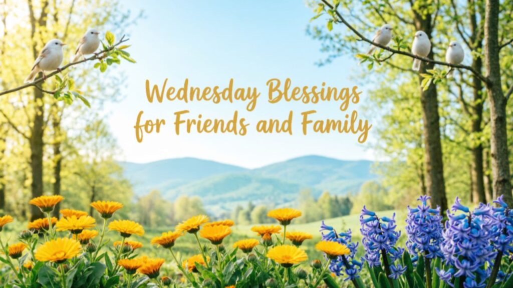 Wednesday Blessings for Friends and Family