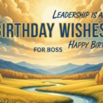 360+Birthday Wishes for Boss: Heartfelt & Powerful Blessings