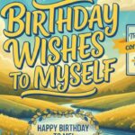 340+ Birthday Wishes to Myself: Heartfelt & Powerful Words