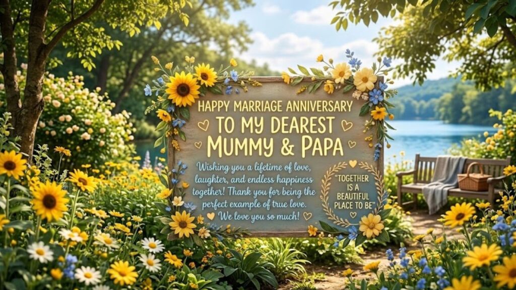 Heartfelt Marriage Anniversary Wishes for Mummy Papa