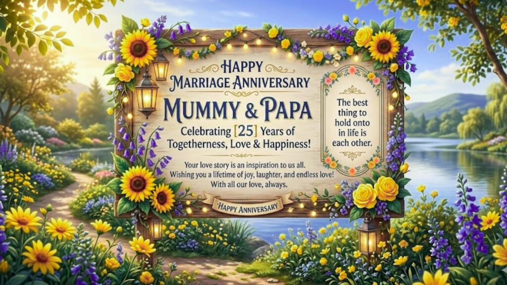 Marriage Anniversary Wishes For Mummy Papa